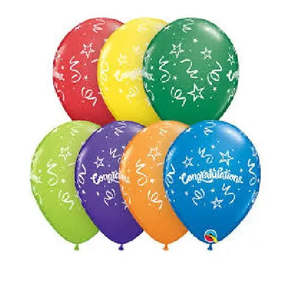 Graduation Party: Congratulations Streamers Balloon