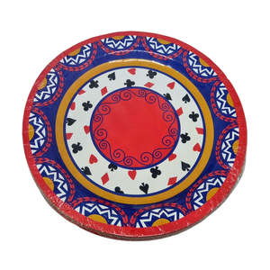Casino Party: Meri Meri Deal the Card Plates - Lunch