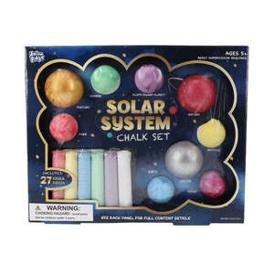 New: Solar System Chalk Set