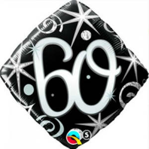 Qualatex Balloons: Elegant 60 Foil Balloon