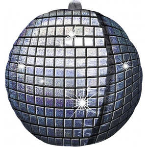 80s Party: Disco Ball Ultra Shape Foil Balloon