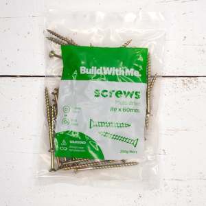 Multidrive Screws x 60mm (250g)