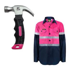 Safety: Work Shirt and Hammer