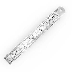 Measuring: Steel Ruler - 150mm