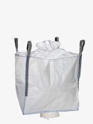 Bulk Bags: TYPE DD | 1250kg | Heavy Duty | Duffle Top | Spout Bottom | 900 x 900 x 1000 | 10 Bags