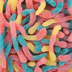 Gummy: Sour Worms 2 Kg