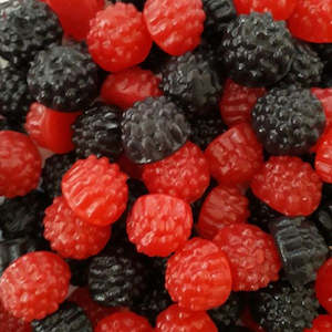 Gummy: Rainbow Blackberries N Raspberries