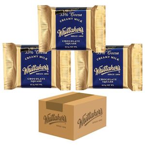 Chocolate: Whittakers Hospitality Squares Milk 300 Piece