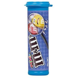M & Ms Milk Chocolate Mini Tubes 35g 24 Pack