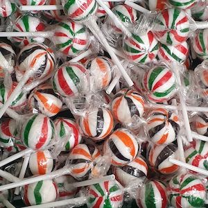 Lollipops: Spiral Lollipops 2.5 Kg