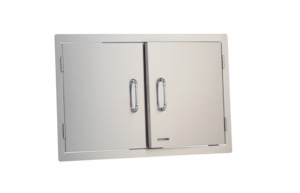 76cm Double Door with Towel Rack