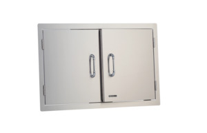 76cm Double Door with Towel Rack