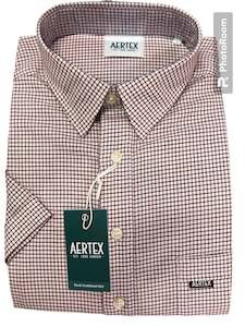 Aertex Wine/Check 8899
