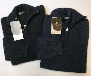 Knitwear: Noble Wilde Zip Neck Knit