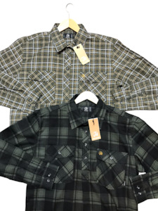 Swanndri: Swanndri Shirt Half Placket