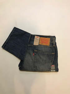 Levis: Levi's 514 Straight Fade Blue Jean