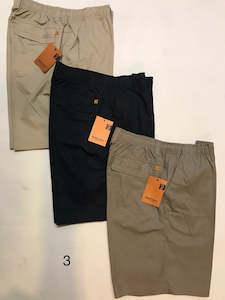 Mens Shorts: Farah Casual Shorts Elastic Waist