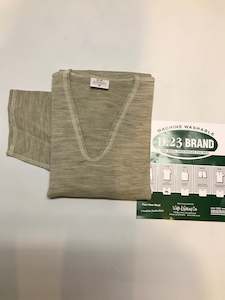 Mens Underwear: D.23 Vee Neck Short Sleeve