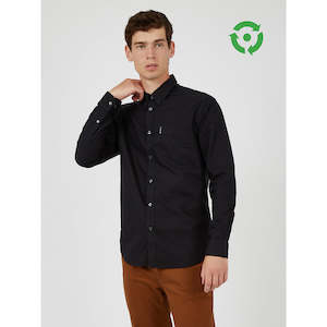 Ben Sherman: Ben Sherman Shirt Oxford Black