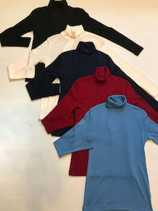 Possum Marino: Bay Road Merino Polo Neck