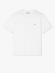 Parson T-Shirt White/Chestnut