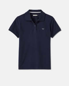 R M Williams Womens: Margaret Polo Navy