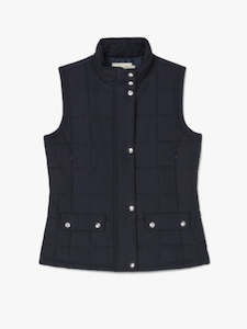 R M Williams Womens: Wilpena Creek Vest Navy