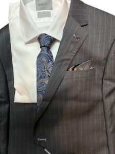 Saville Row Abram Pinstripe Suit