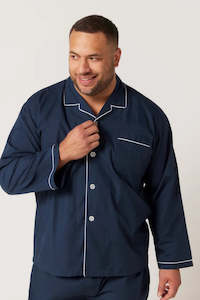 Sleepwear: Contare Long Sleeve Set - French Navy