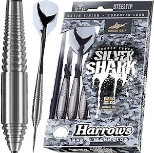 Products: Harrows Silver Shark bullseyedarts