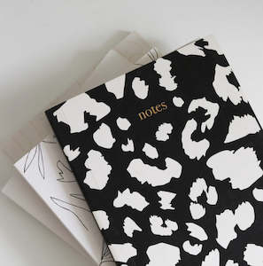 Stationary: Leopard Notebook