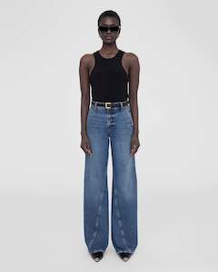 ANINE BING Briley Wide-Leg Jeans Sz30