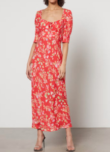 Dress: RIXO Alida Midi Dress Sz10