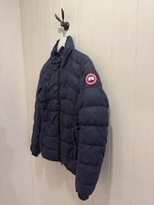 Jackets Coats: CANADA GOOSE Cyprus Packable Down Jacket - Navy SzS