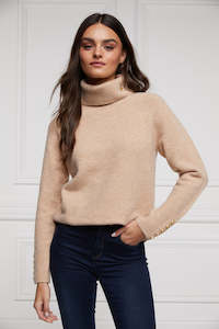HOLLAND COOPER Tori Knit Jumper - Camel SzL