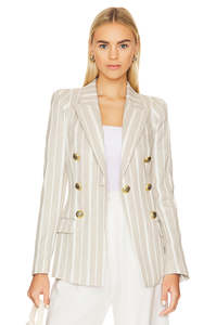 Jackets Coats: SMYTHE Not a DB Pagoda Blazer - Stone & Chalk US4 NZ8