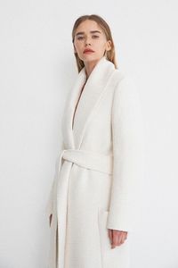 Jackets Coats: CAMILLA & MARC Elada Coat - Cream Sz S/M