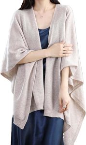 Accessories: NEW STUDIO Merino Split Front Shawl