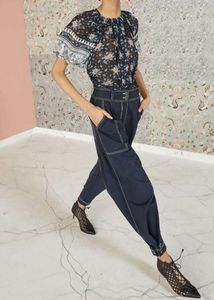 Bottoms: ULLA JOHNSON Fleet Pants - Midnight US4 NZ8