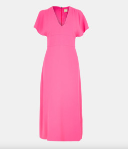 Dresses 1: BOSS Women's Dawinga Dress - Pink Sz10