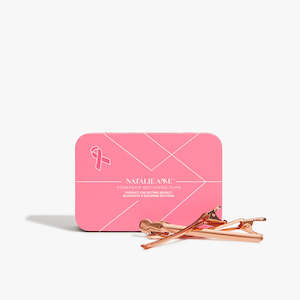 NATALIE ANNE HAIRCARE PINK RIBBON | POWERGRIP SECTIONING & BLOWOUT CLIPS