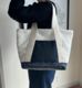 B&B City Tote - Cream Queen III - Burlap & Bright