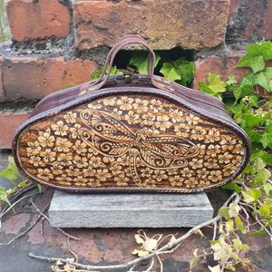 Wooden Handbag - Burnt Offerings