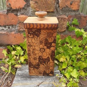 Products: Tall Rimu Container - Burnt Offerings