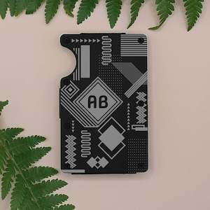 Accessories: Geometric Minimalist Wallet