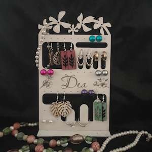 Earrings: Earrings and Rings Display Stand