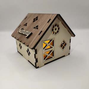 Home Decor: Quaint Tealight House