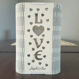 Home Decor: Love Design Tealight Lantern
