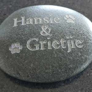 Pet Memorial Stones