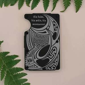 Accessories: Tribal Metal Wallet